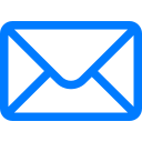 Une icône bleue représentant un point géographique sur une carte.